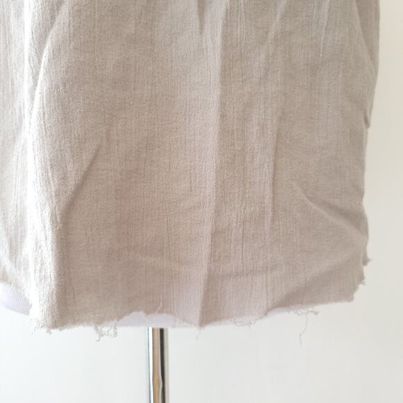 Soft Surroundings Peasant Blouse Embroidered Altered Blue Floral Medium - Picture 9 of 13